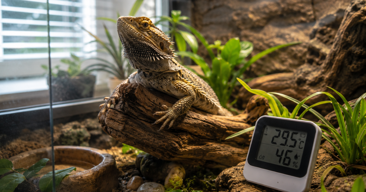 Reptile overheating